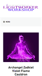 Mobile Screenshot of lightworkerworkshop.com